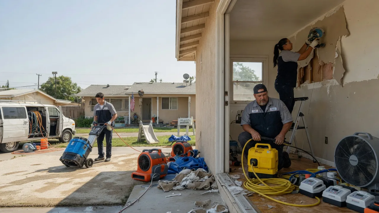 Water Damage Restoration in Lake City, CA near me